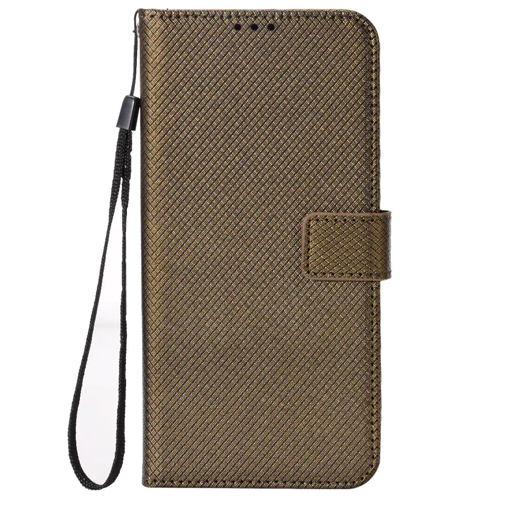 Honor X5 4G Phone Case with Diamond Texture and Strap